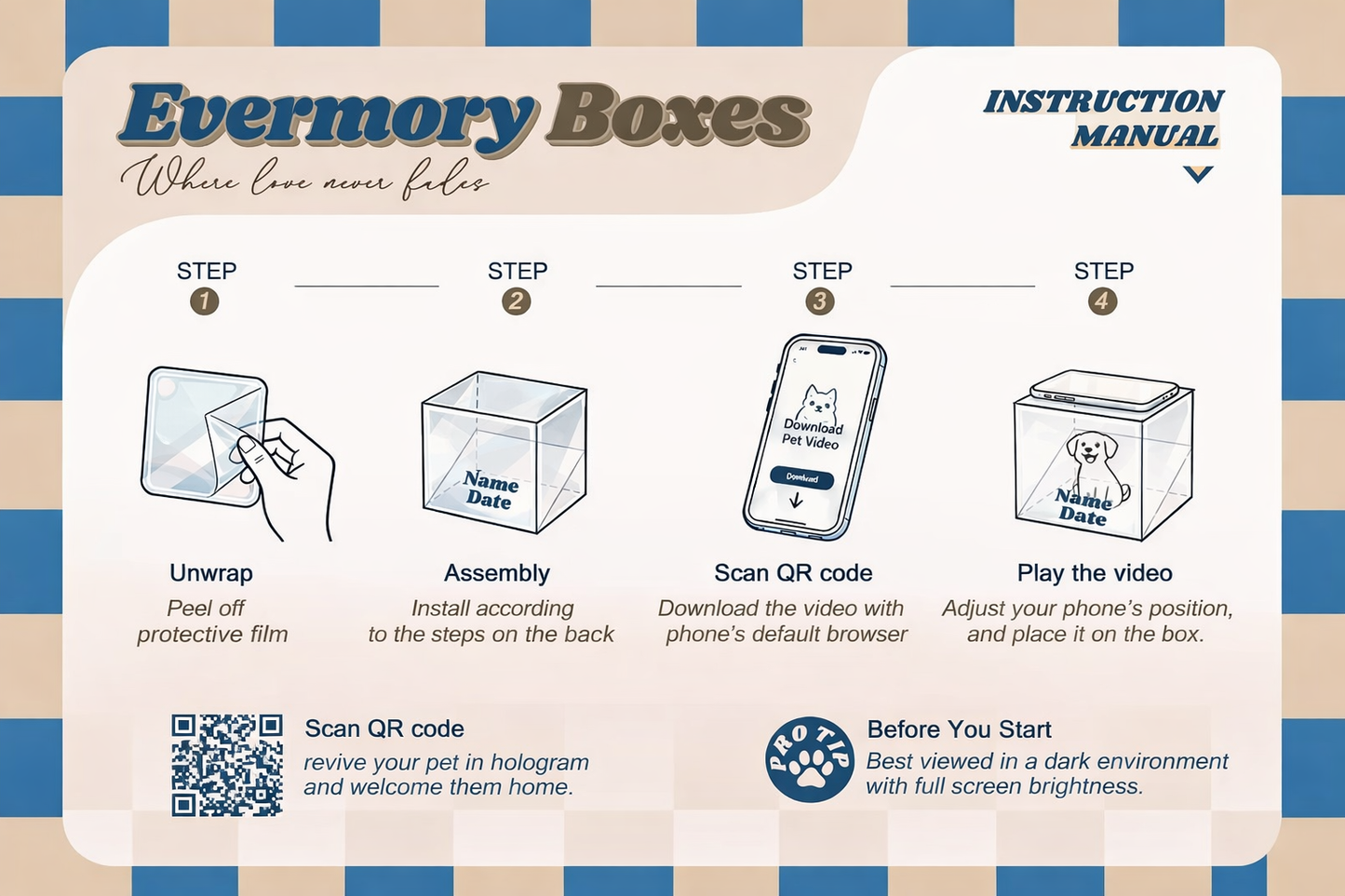 Evermory 3D HoloCube